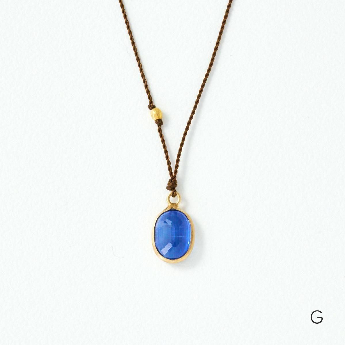 Margaret Solowマーガレット　ソロウ　ターコイズネックレス Margaret Solow（マーガレット・ソロウ）Enclosed Stone