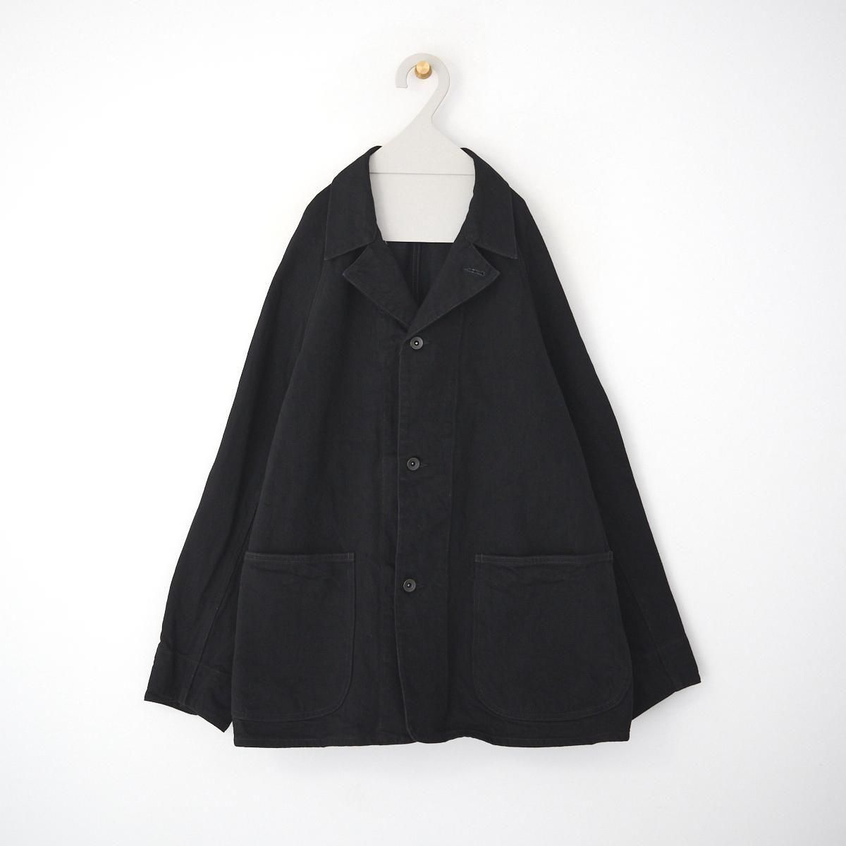 COMOLI /ブラックデニム ワークジャケット -dieci｜online shop