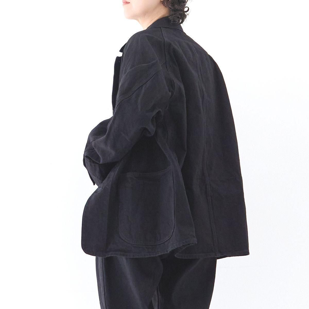 D*r様 COMOLI ブラックワークジャケット　22SS サイズ2 2025年最新】comoli デニムワークジャケット ブラック 2の人気