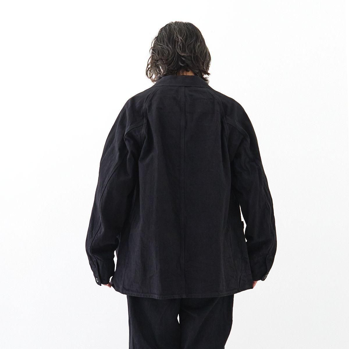 COMOLI /ブラックデニム ワークジャケット -dieci｜online shop