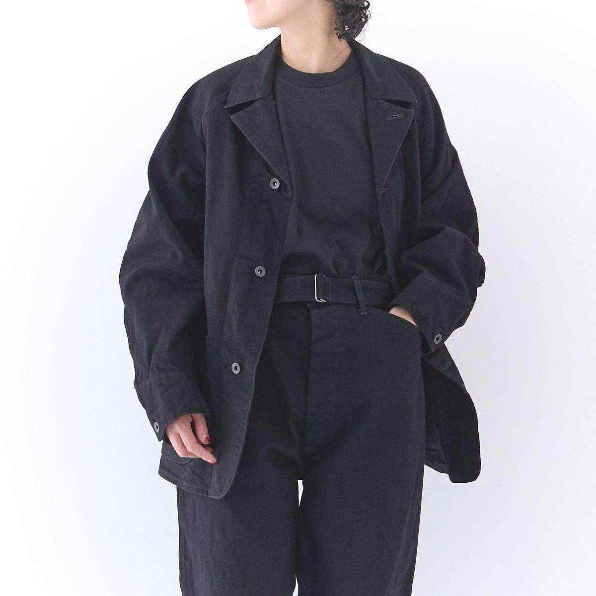 COMOLI /ブラックデニム ワークジャケット -dieci｜online shop