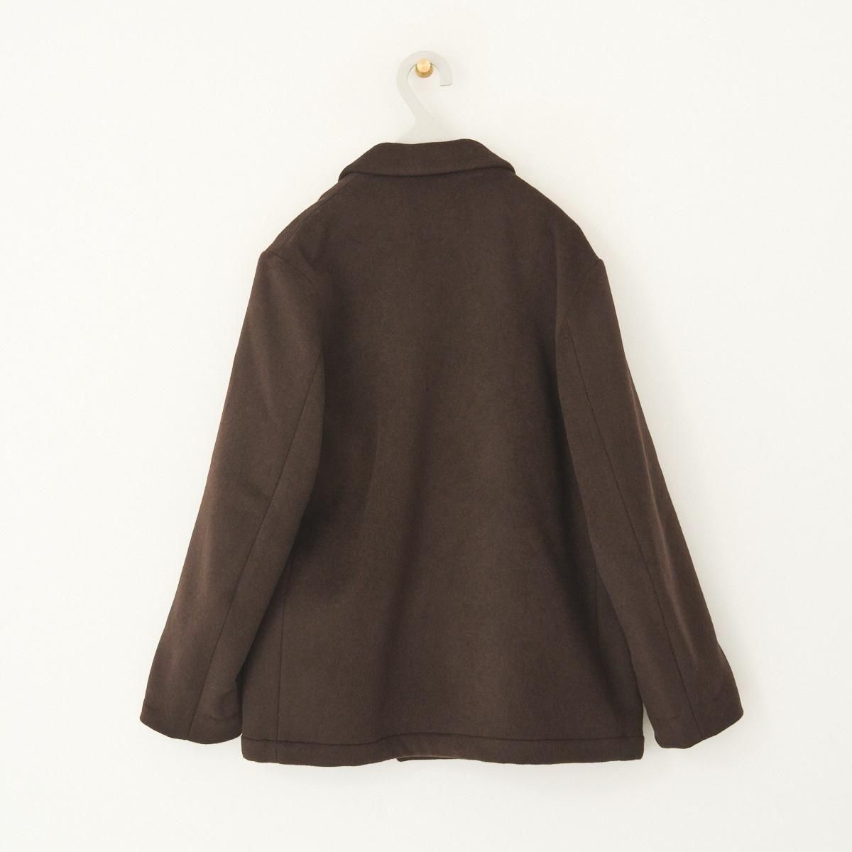 ジャケット・アウター Jurii ゴートスエードシングルライダースジャケット JURI GOLD CA23｜EMMETI