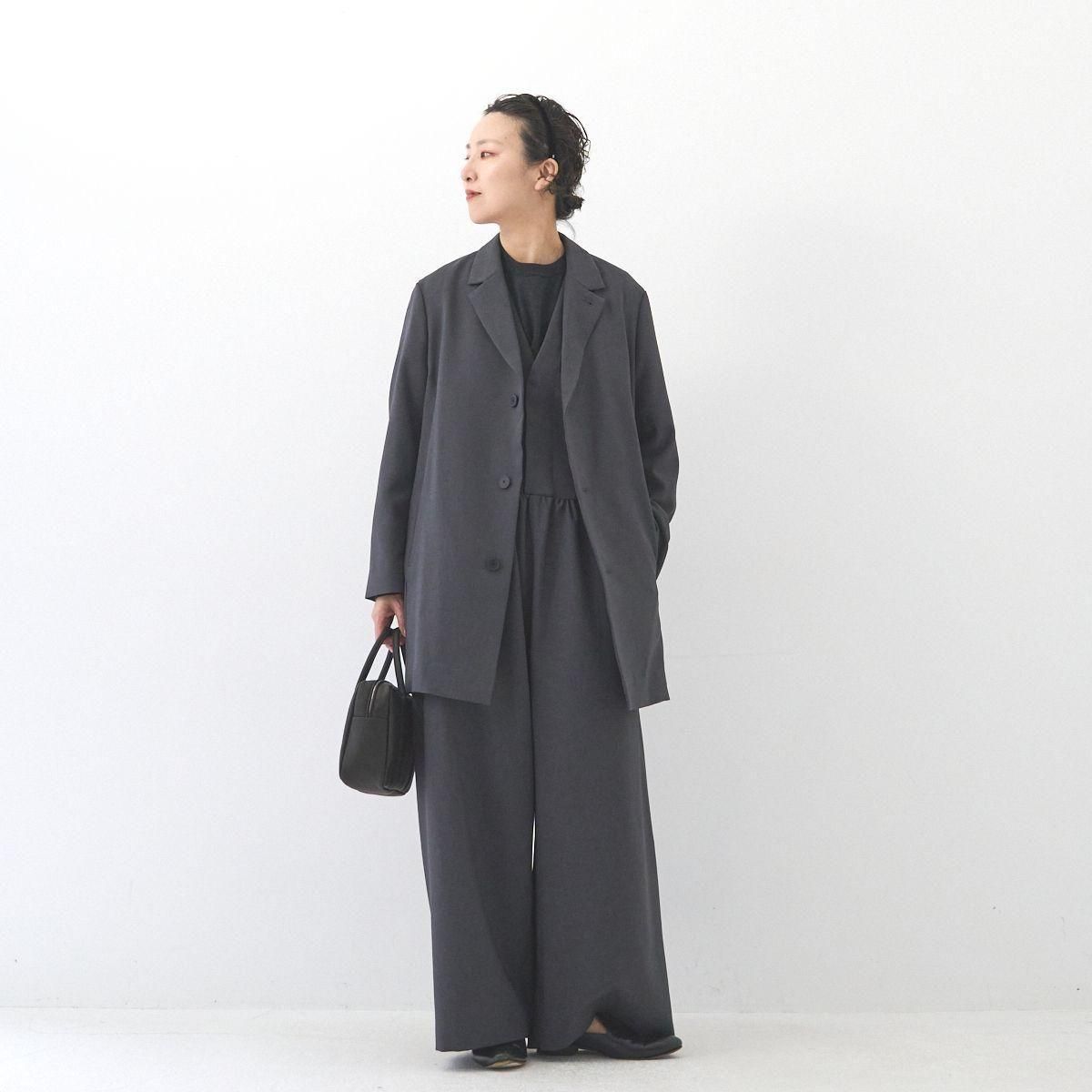 no control air / オクタグラムポリエステル テーラードコート 2025AW