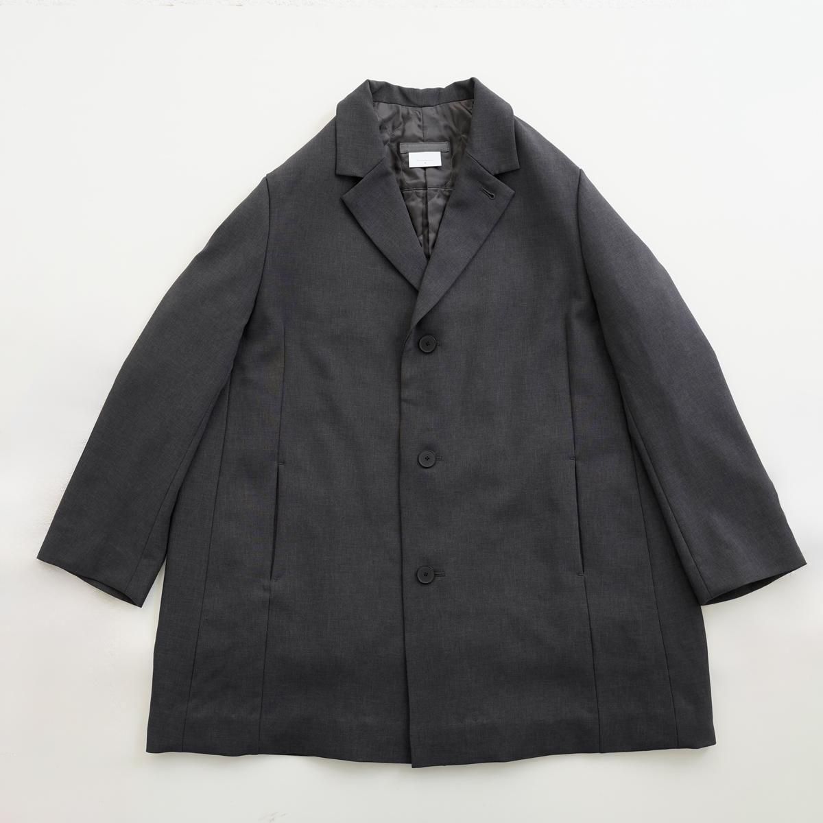 no control air / オクタグラムポリエステル テーラードコート 2025AW