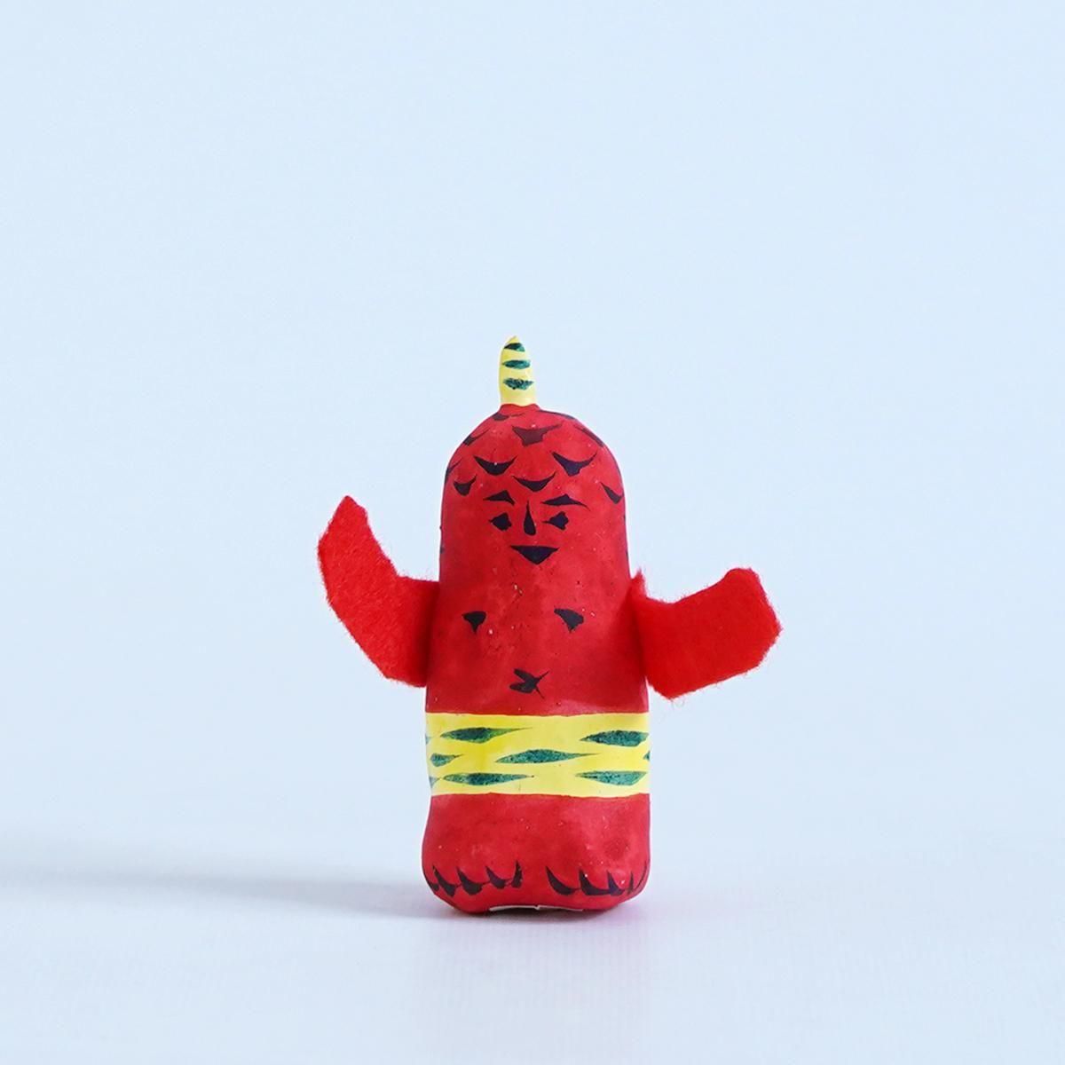 豊永盛人　琉球　張子　張り子　お面　青鬼　沖縄　民藝館 豊永盛人 琉球 張子 張り子 お面 青鬼 沖縄 民藝館