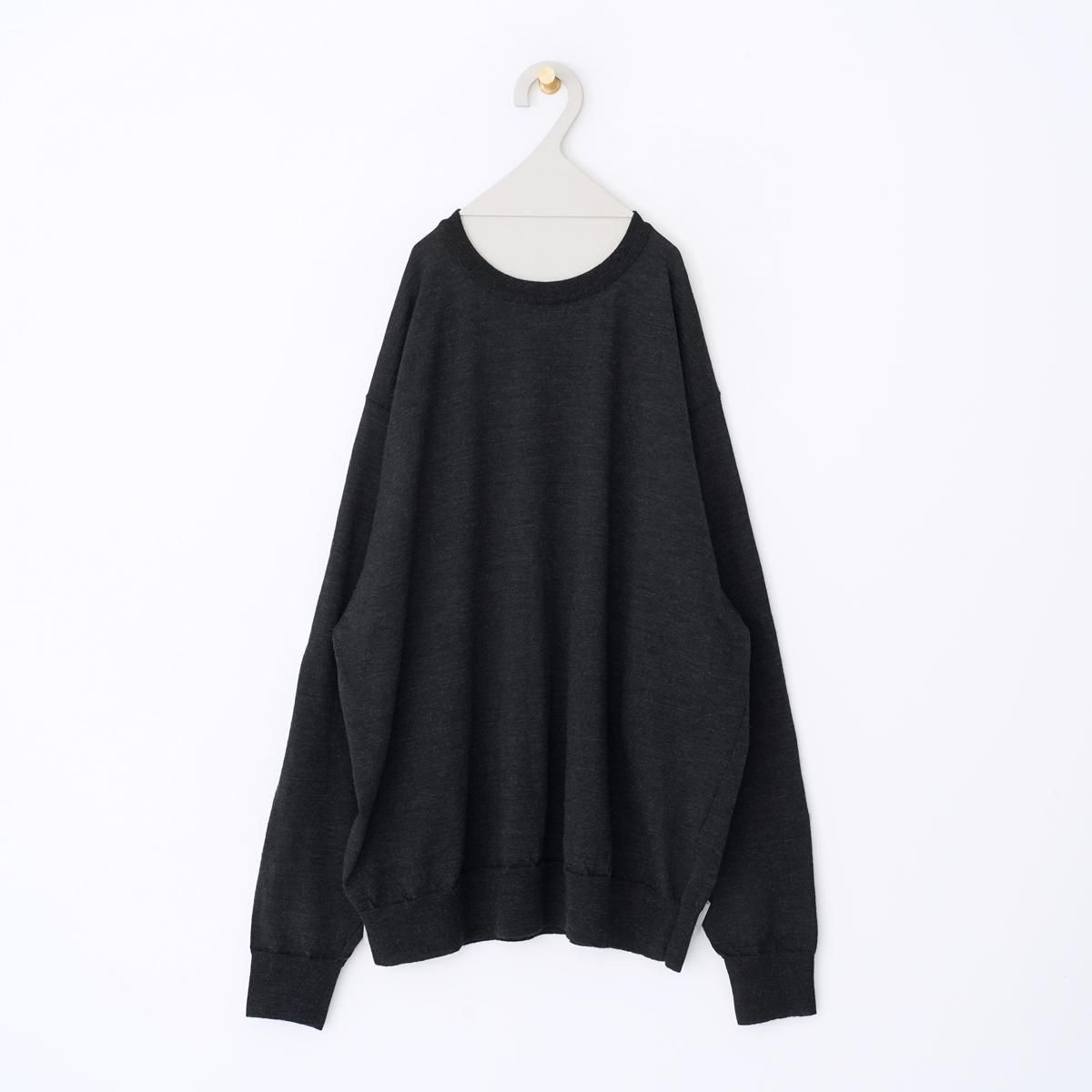 COMOLI / ウール クルーネックニット- dieci｜online shop