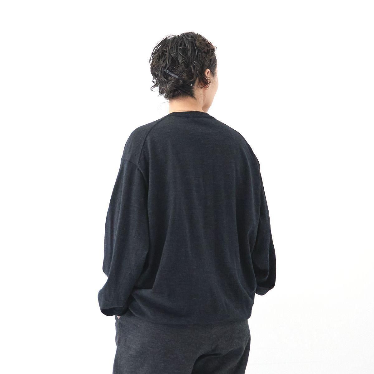 COMOLI / ウール クルーネックニット- dieci｜online shop