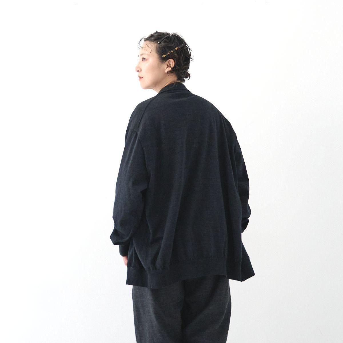 COMOLI / ウール 衿つきカーディガン- dieci｜online shop