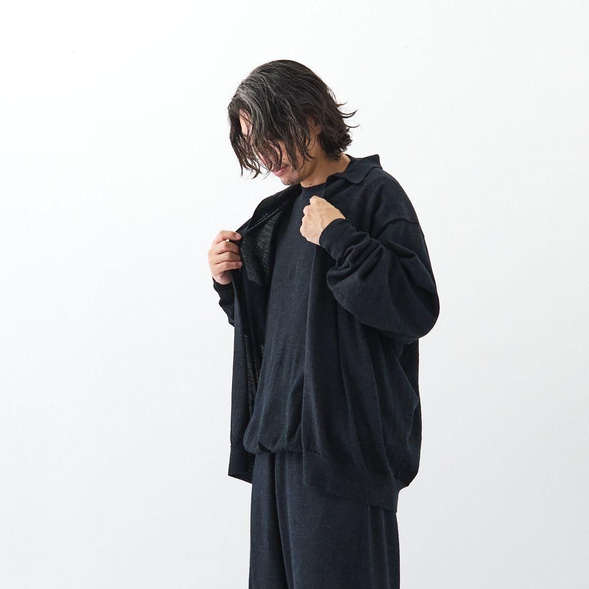 COMOLI / ウール 衿つきカーディガン- dieci｜online shop