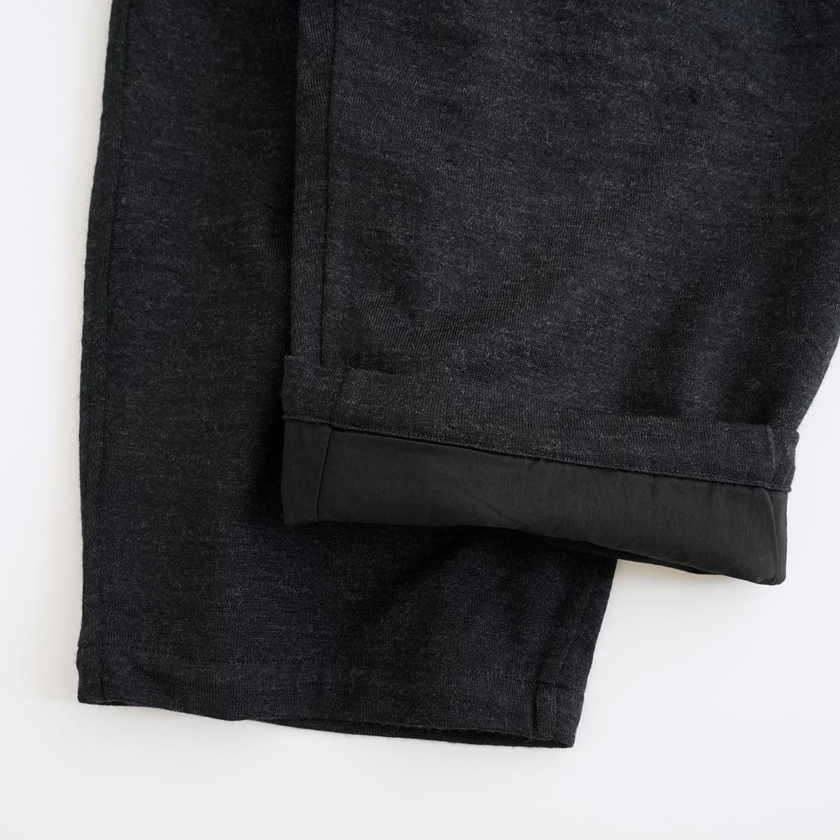 COMOLI / ウール ニットテーパードパンツ- dieci｜online shop