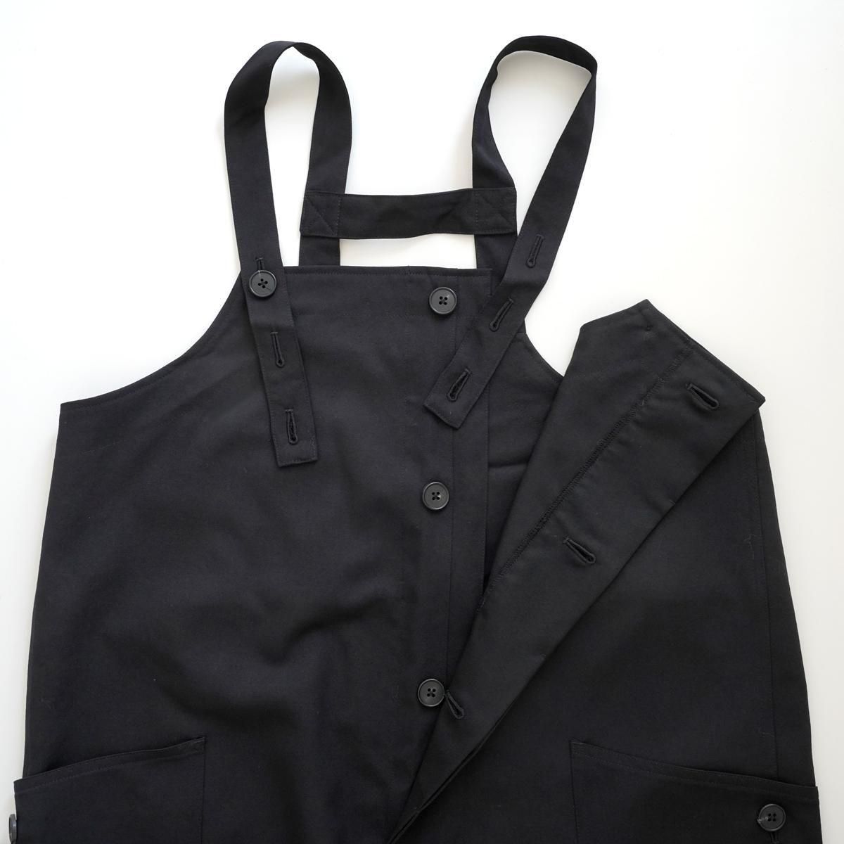 holk(ホーク) / deck overall (unisex) holk ホーク｜deck overall ブラック