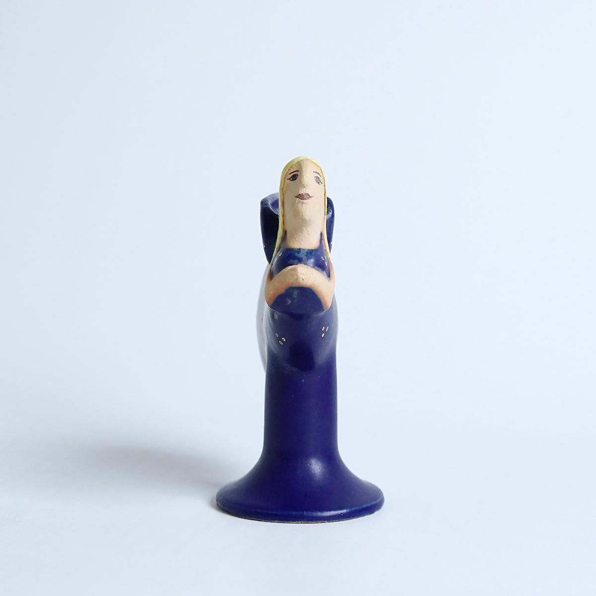 Lisa Larson（リサ・ラーソン）CANDLE HOLDER flying angel 天使