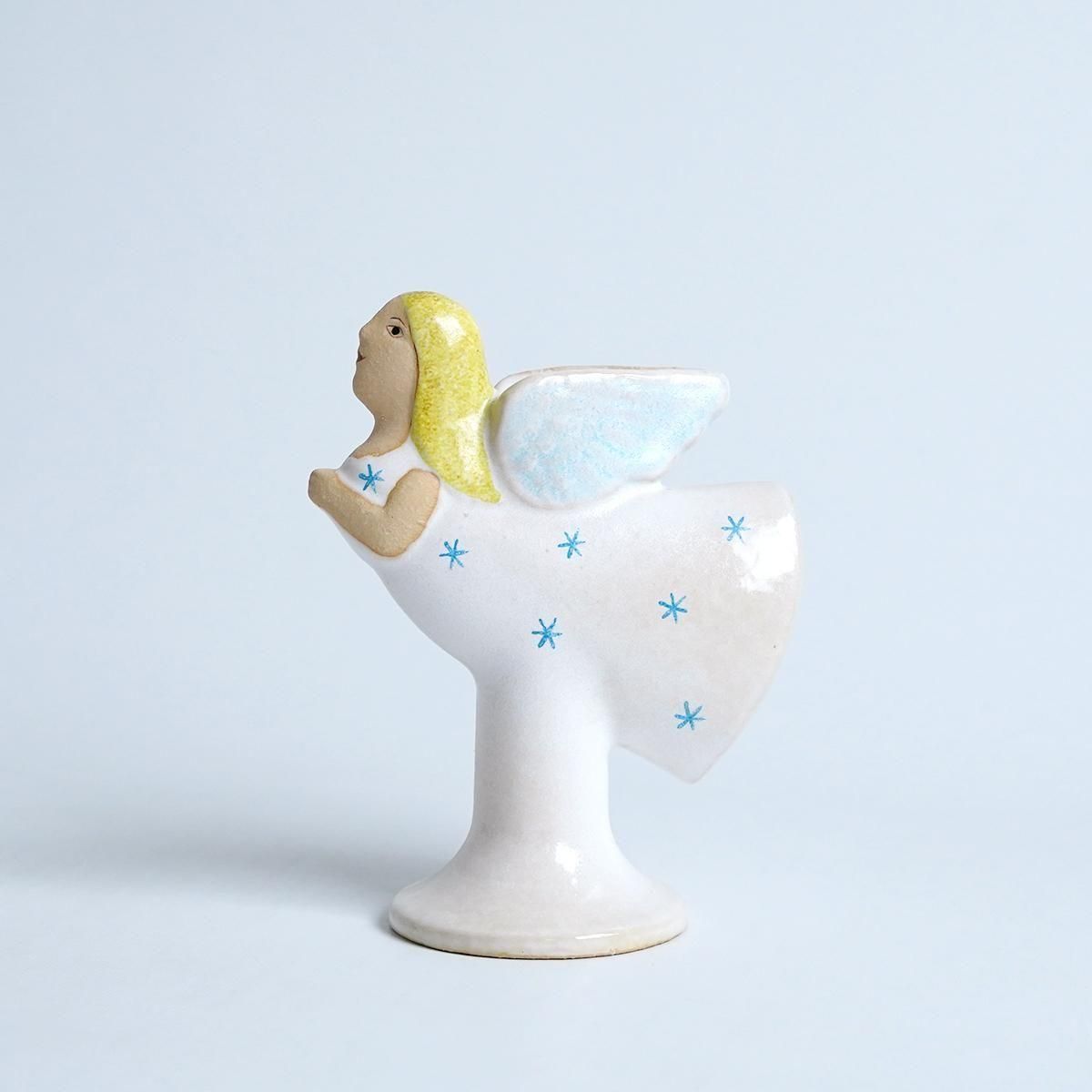 Lisa Larson（リサ・ラーソン）CANDLE HOLDER flying angel 天使