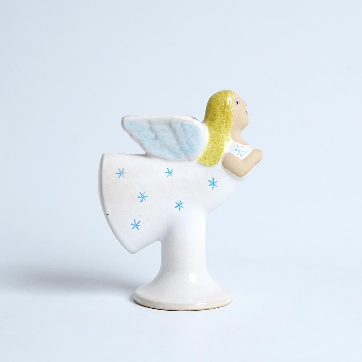 Lisa Larson（リサ・ラーソン）CANDLE HOLDER flying angel 天使