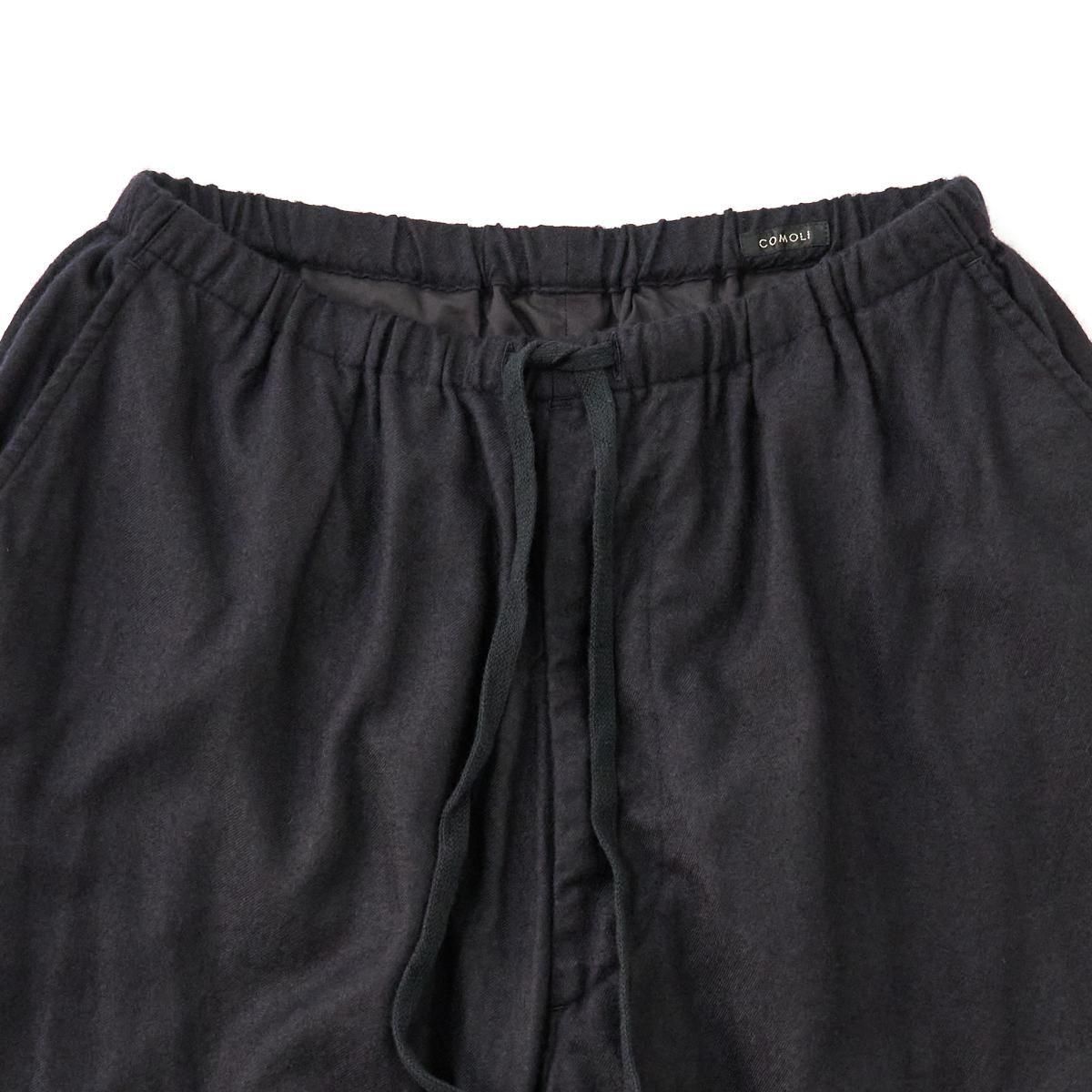 COMOLI / カシミヤシルク製品染ドローストリングパンツ dieci｜online shop