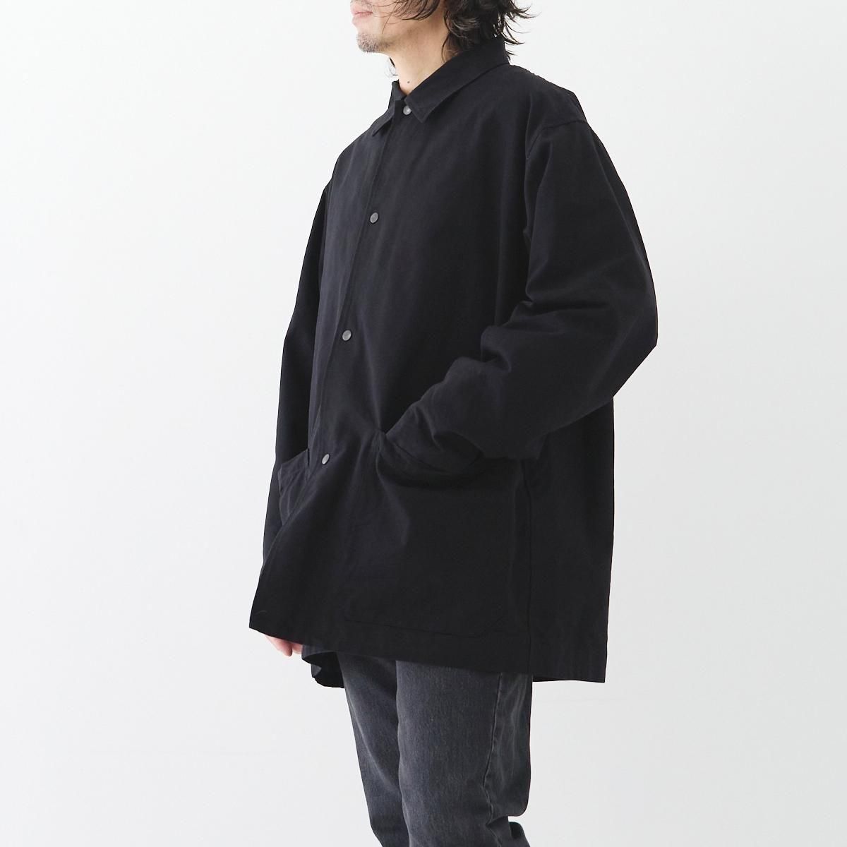 Comoli コットンツイルジャケット　ブラック COMOLI(コモリ) / コットンツイルジャケット/3/コットン/BLK