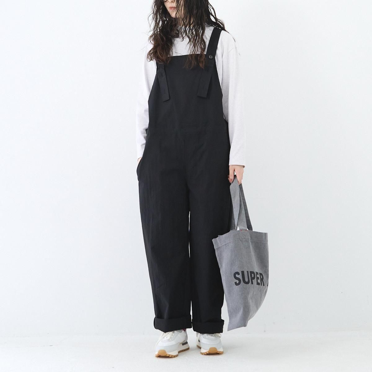 【新品】VOIRY[ヴォイリー] OVER ALL-A [オーバーオール voiry OVER ALL-A BLACK [ヴォイリー]