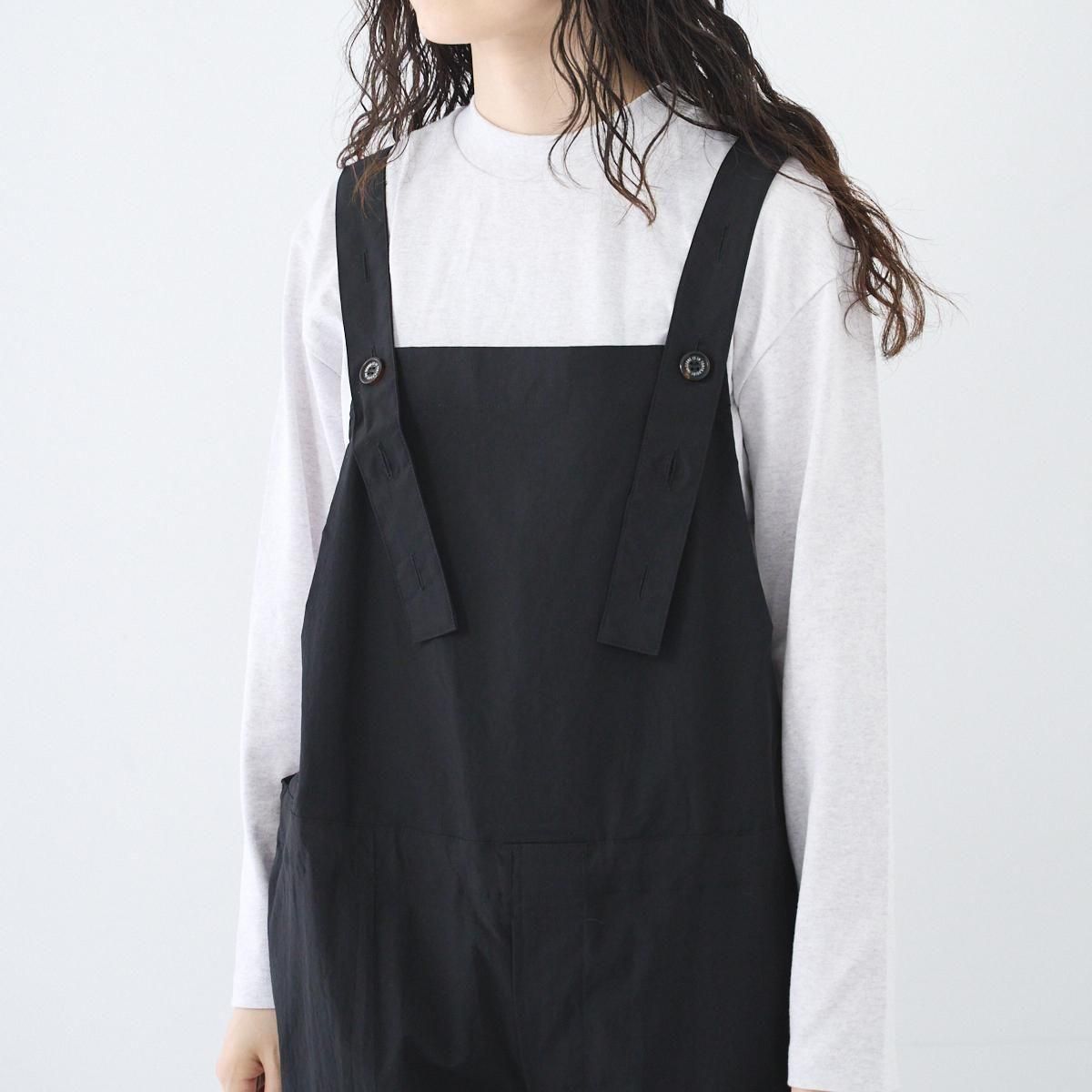 【新品】VOIRY[ヴォイリー] OVER ALL-A [オーバーオール voiry OVER ALL-A BLACK [ヴォイリー]