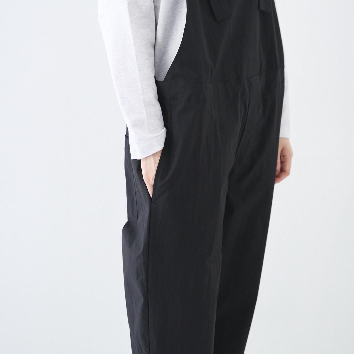 【新品】VOIRY[ヴォイリー] OVER ALL-A [オーバーオール voiry OVER ALL-A BLACK [ヴォイリー]