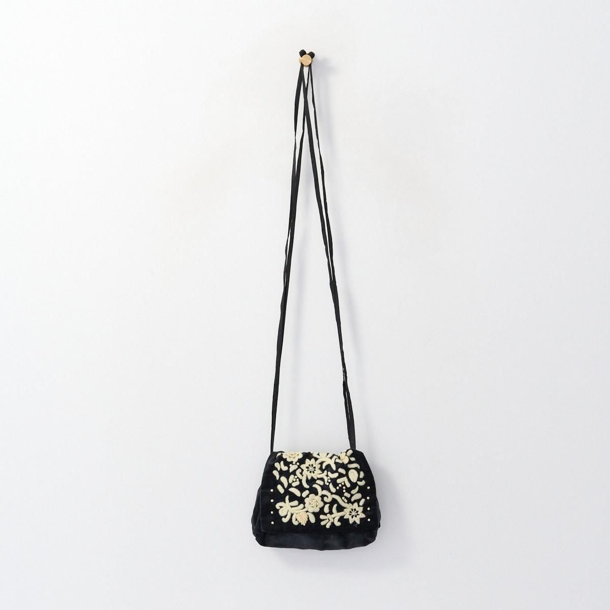 Khadi and Co / VELVET FLAP Shoulder Bag 25AW dieci｜online shop