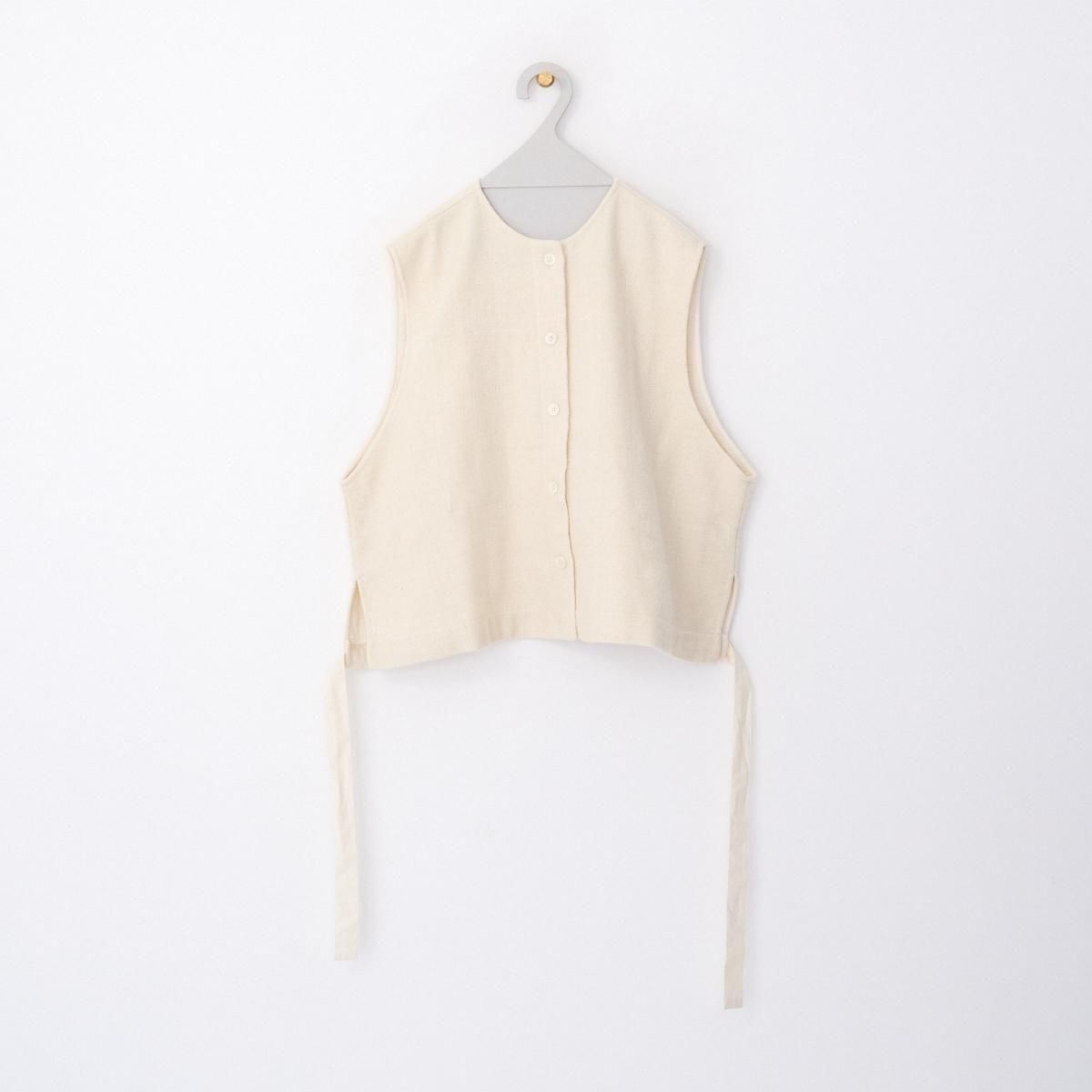Khadi and Co / AVA Gauze Wool Vest 25AW dieci｜online shop