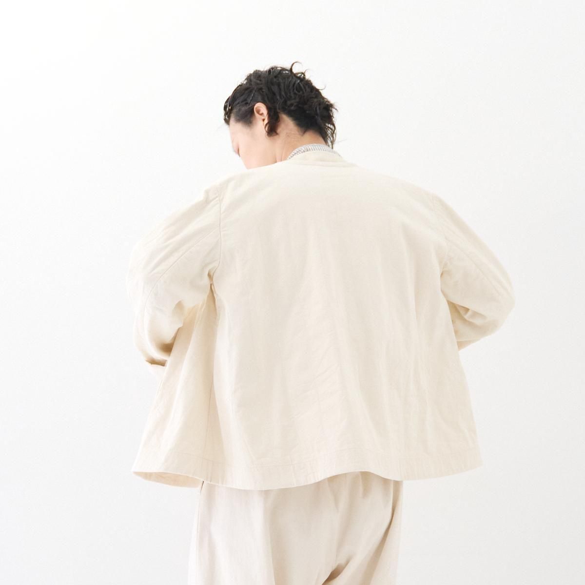 Khadi and Co. | キルティングコート〈 Yuzu 〉 Khadi and Co／YUZU Quilted Canvas Cotton Coat dieci｜online shop