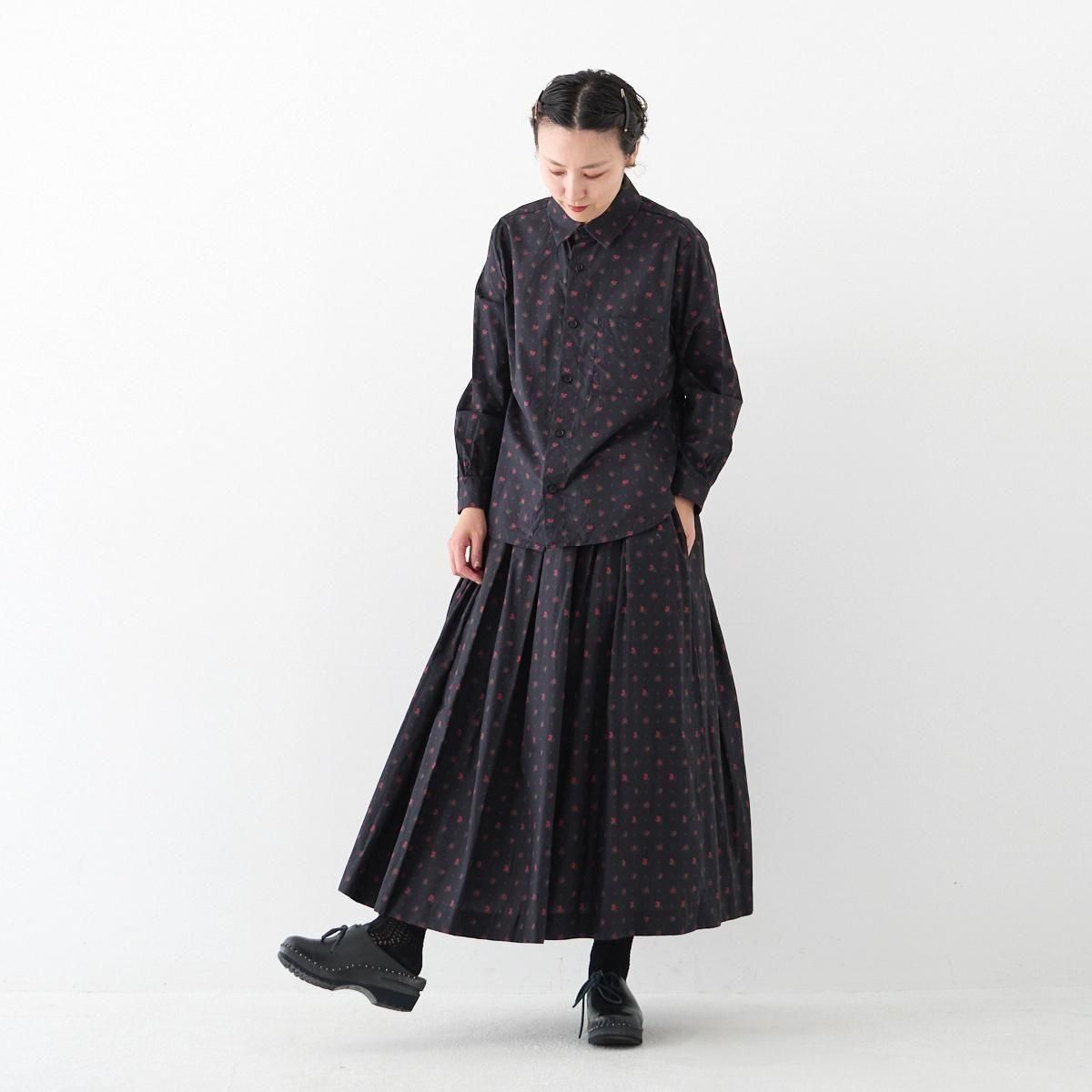 YAECA / Wギャザースカート dieci｜online shop