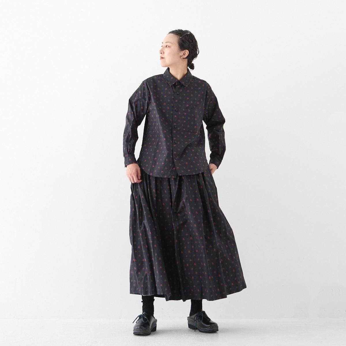 YAECA タックギャザースカート YAECA / Wギャザースカート dieci｜online shop