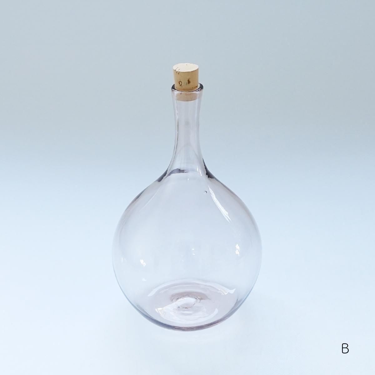 石川硝子工藝舎／柱付ブドウ胴丸瓶 - dieci｜online shop