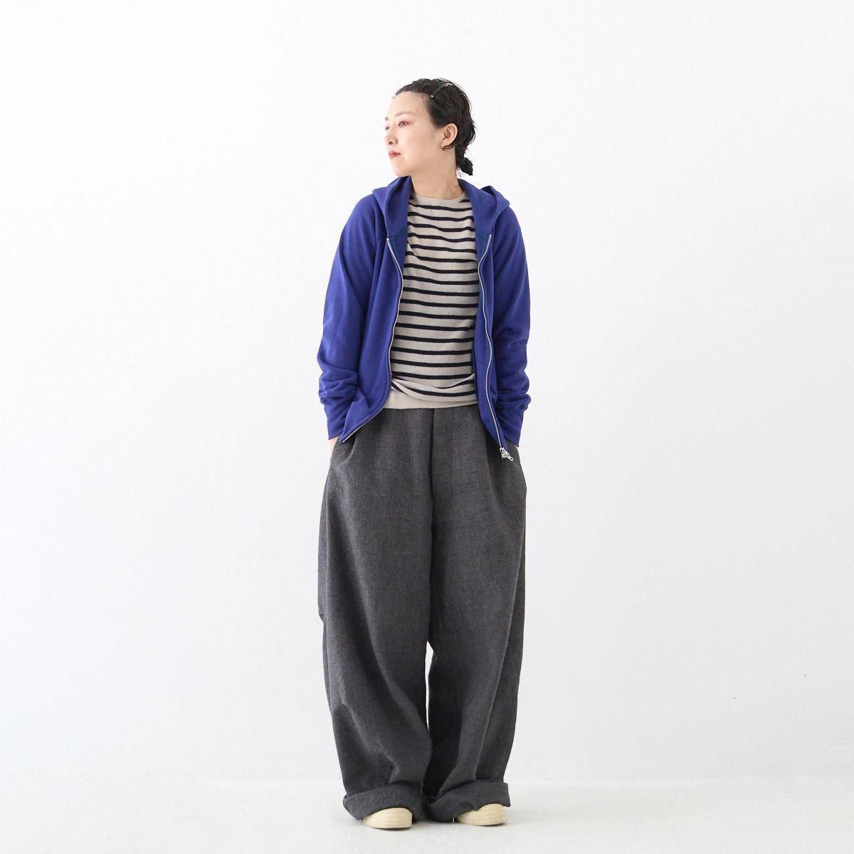 eleven 2nd ジップアップ eleven 2nd(イレブンセカンド) Cotton Sweat Jersey Hooded Zip-up