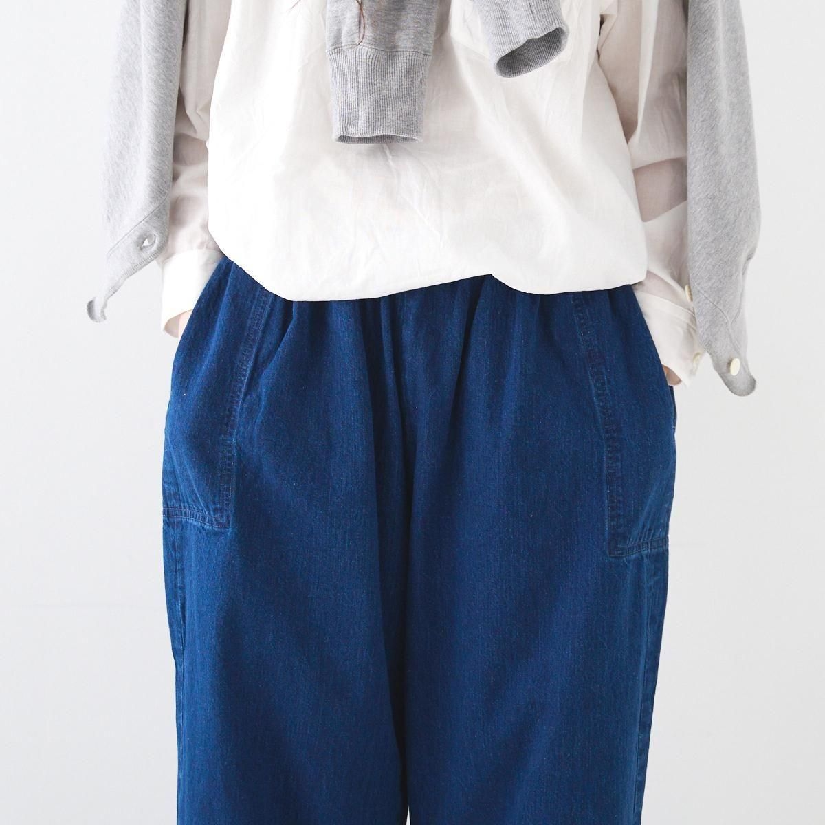 homspun(ホームスパン）/ 10オンスデニムギャザーパンツ dieci｜online