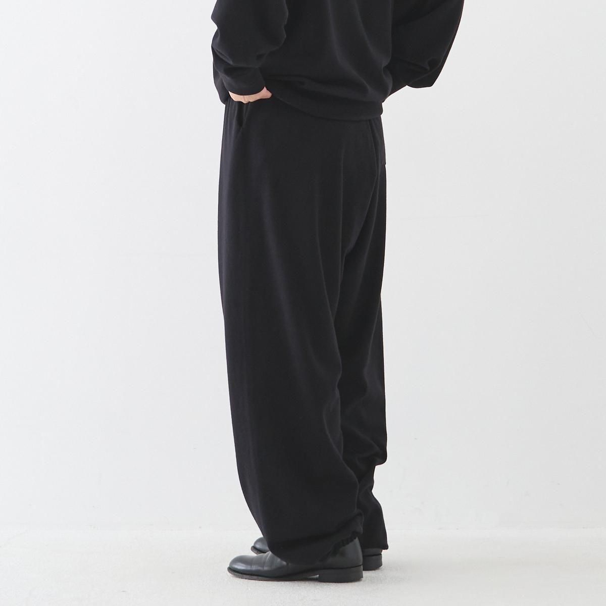 COMOLI / ウール ニット パンツ- dieci｜online shop