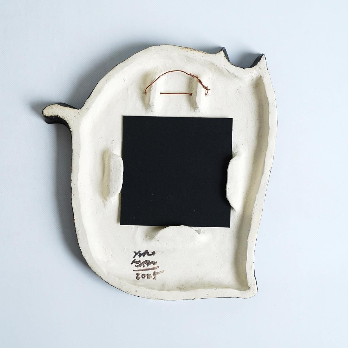 YUKO KAN 菅祐子さん 壁掛け フォトフレーム（大）リサラーソ好きな方も 2025 Yuko Kan 陶 flame（F-4）- dieci｜online shop