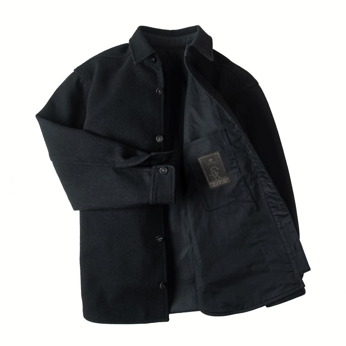 POSTALCO フリーアームボタンジャケット ソリッドウール M POSTALCO / フリーアームボタンジャケット 01ソリッドウール