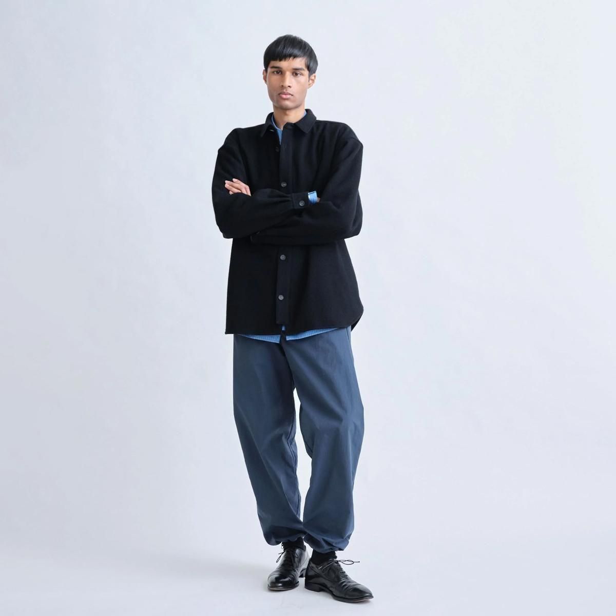 POSTALCO / フリーアームボタンジャケット 01ソリッドウール