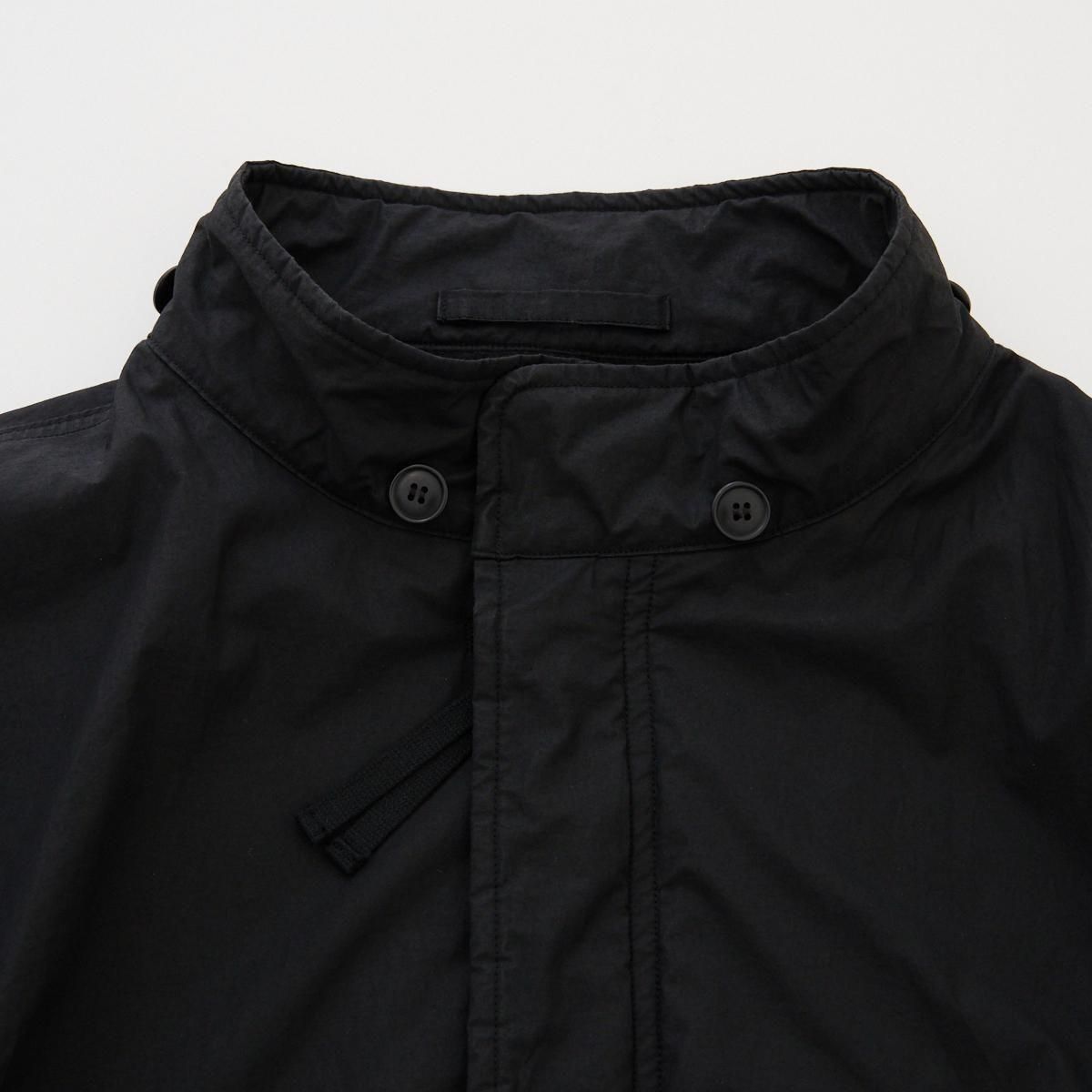 COMOLI / コットンナイロン ミリタリーフーデットコート - dieci