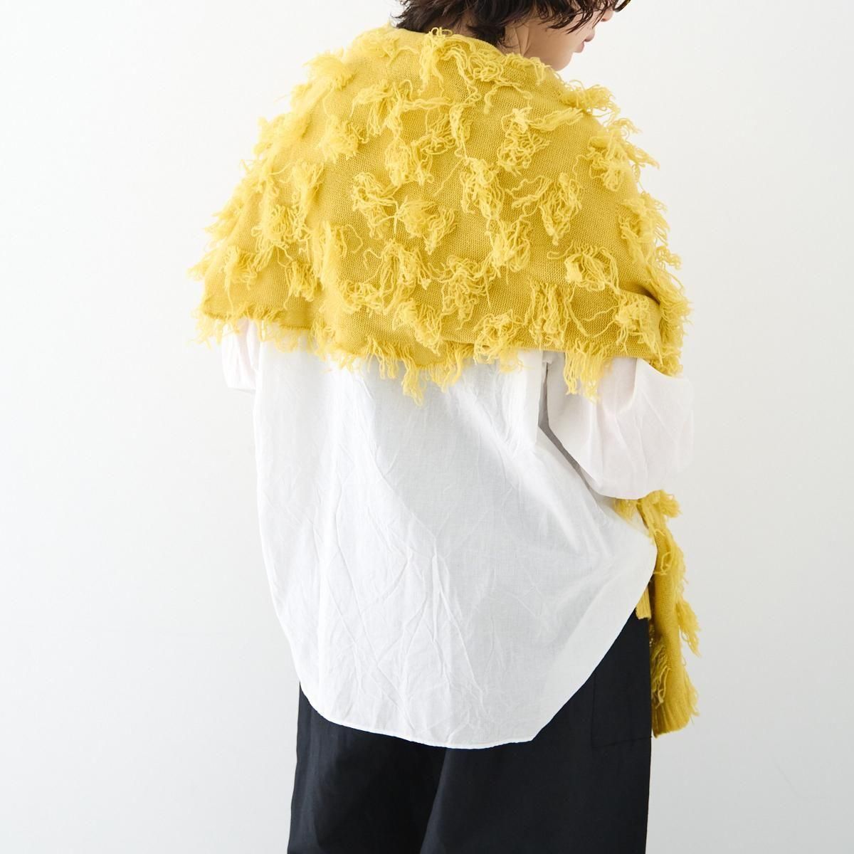 最終値段ホームスパン homspun ストール homspun / ラムフリンジストール dieci｜online shop