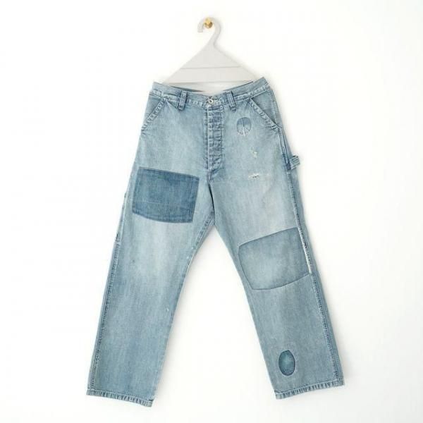 PORTER CLASSIC / CANNERY ROW DENIM PAINTER PANTS