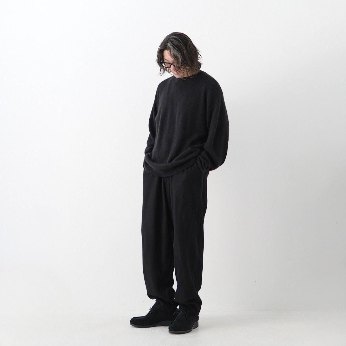 25AW コモリ カシミヤシルクフロックコート&テーパードパンツ セット新品 25AW コモリ カシミヤシルクフロックコート&テーパードパンツ セット