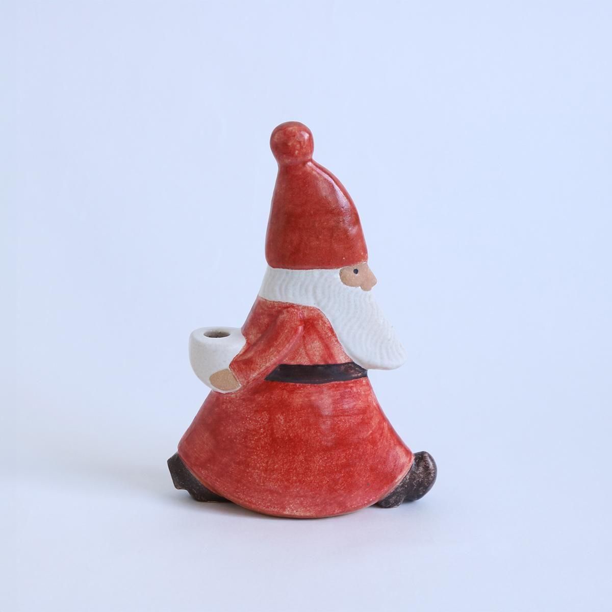 リサラーソン ストレスサンタ 1点 リサラーソン 置物 ビジーサンタ