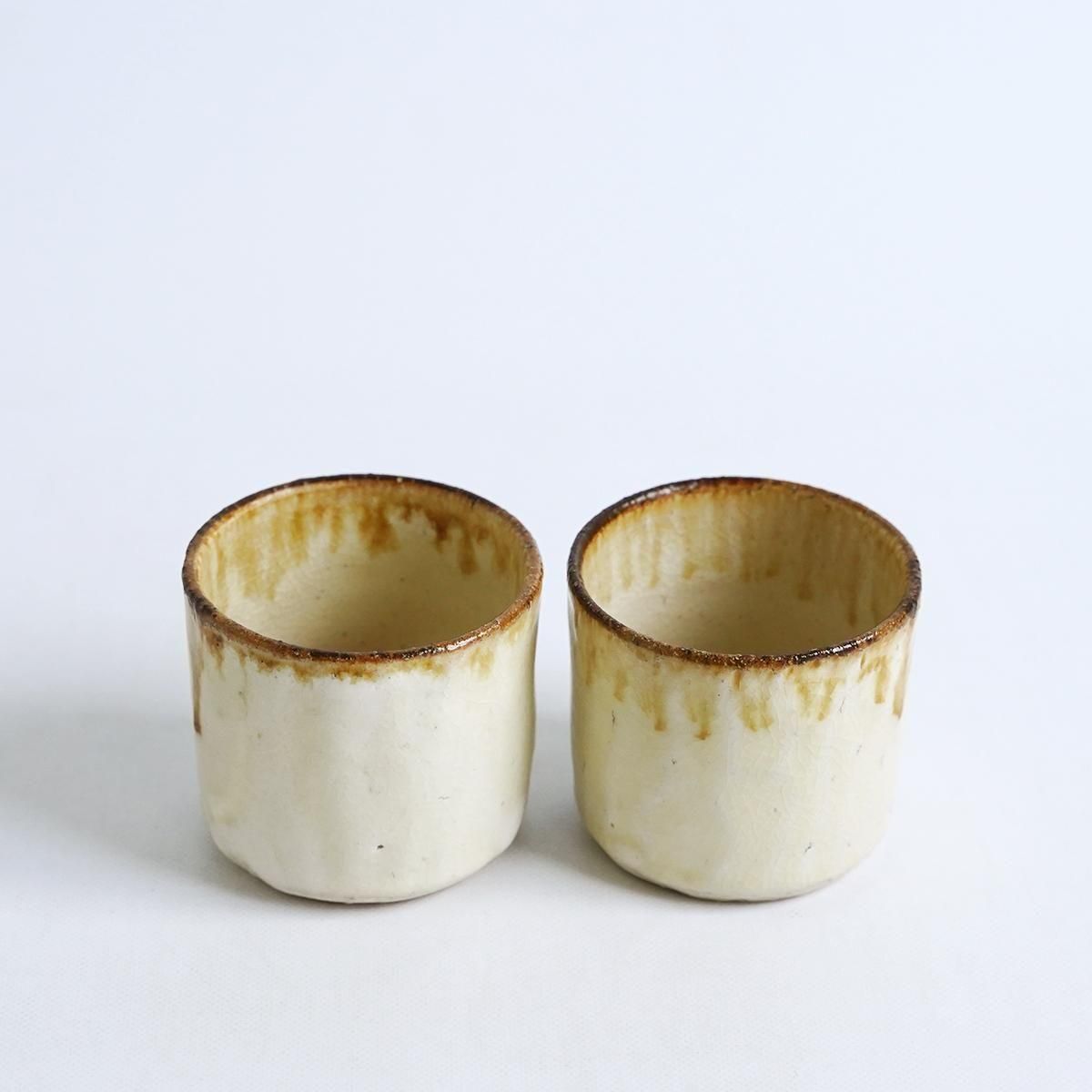 七尾佳洋／白釉面取そばちょこ - dieci｜online shop