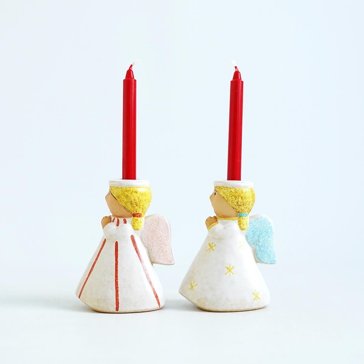 Lisa Larson（リサラーソン）CANDLE HOLDER ANGEL SMALL - dieci