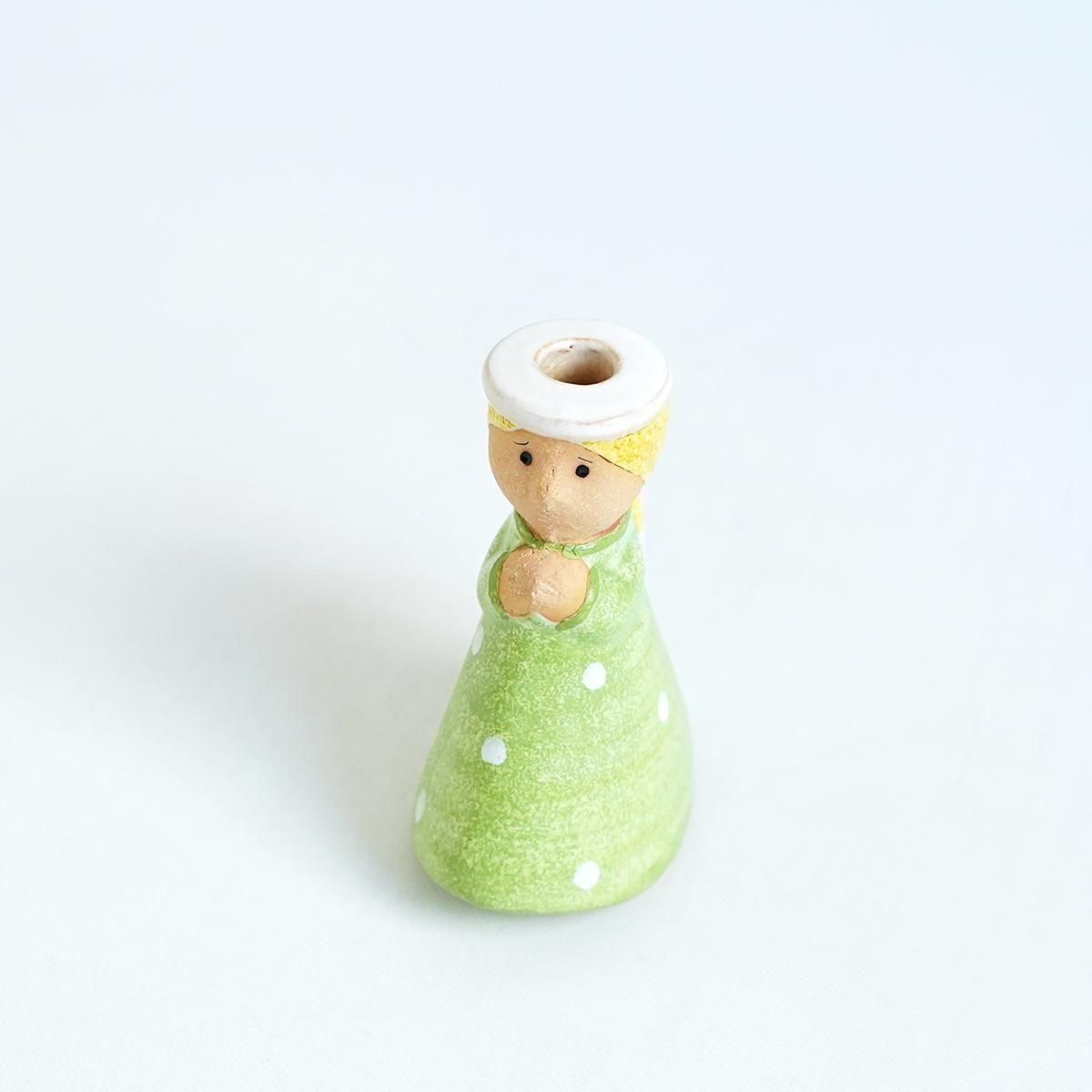 Lisa Larson（リサラーソン）CANDLE HOLDER ANGEL SMALL - dieci