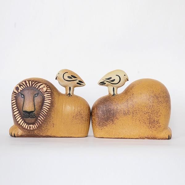 Lisa Larson(リサ・ラーソン) Lion with Bird - dieci|online Lisa Larson(リサ・ラーソン) Lion with Bird - dieci|online