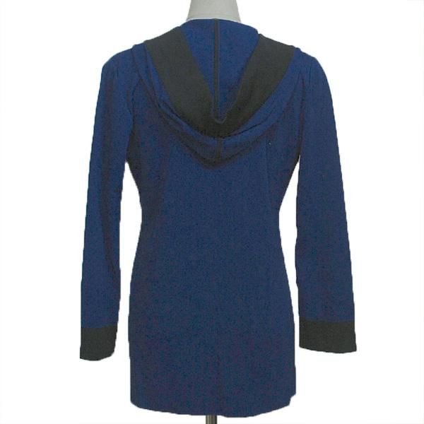 pierre cardin ピエールカルダン チュニック ニットカットソー ブルー