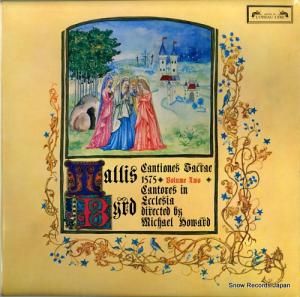 MICHAEL HOWARD tallis / byrd; cantiones sacrae, 1575 vol.2 SOL312