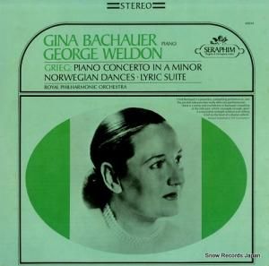 ʡХå grieg; piano concerto in a minor, op.16 SERAPHIM60032