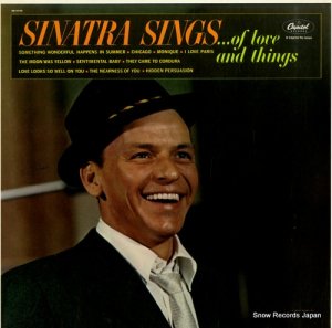 ե󥯡ʥȥ sinatra sings ... of love and things SN-16149