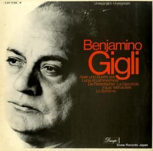 ٥˥ߡΡ benjamino gigli 1C047-01920M