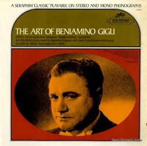 ٥˥ߡΡ the art of beniamino gigli SERAPHIM60054